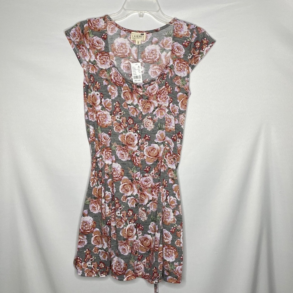 LA Hearts Floral Sundress